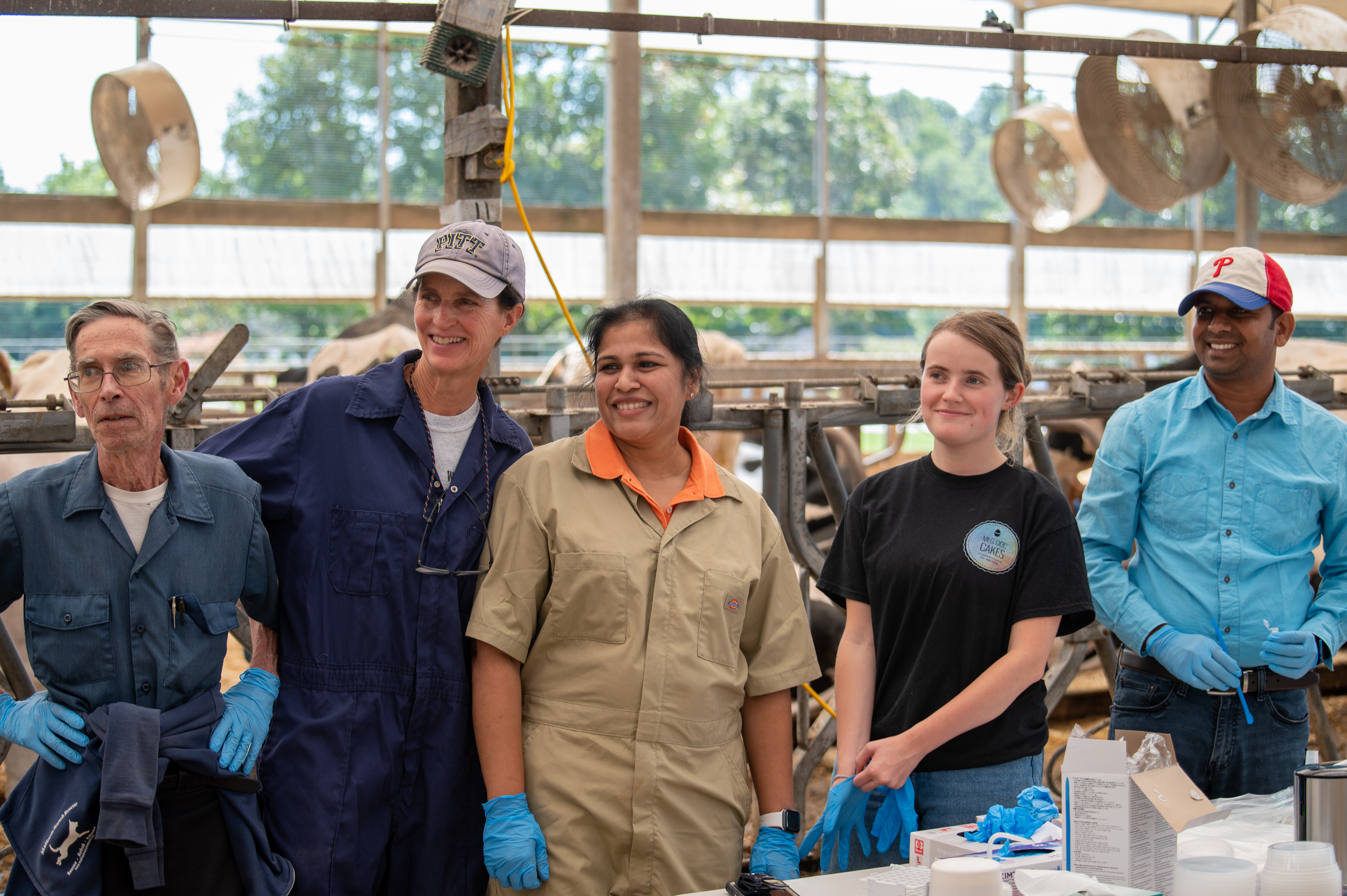 John Toth, Bonnie Vecchiarelli, Dipti Pitta, Rachel Duffey, and Nagaraju Indugu.