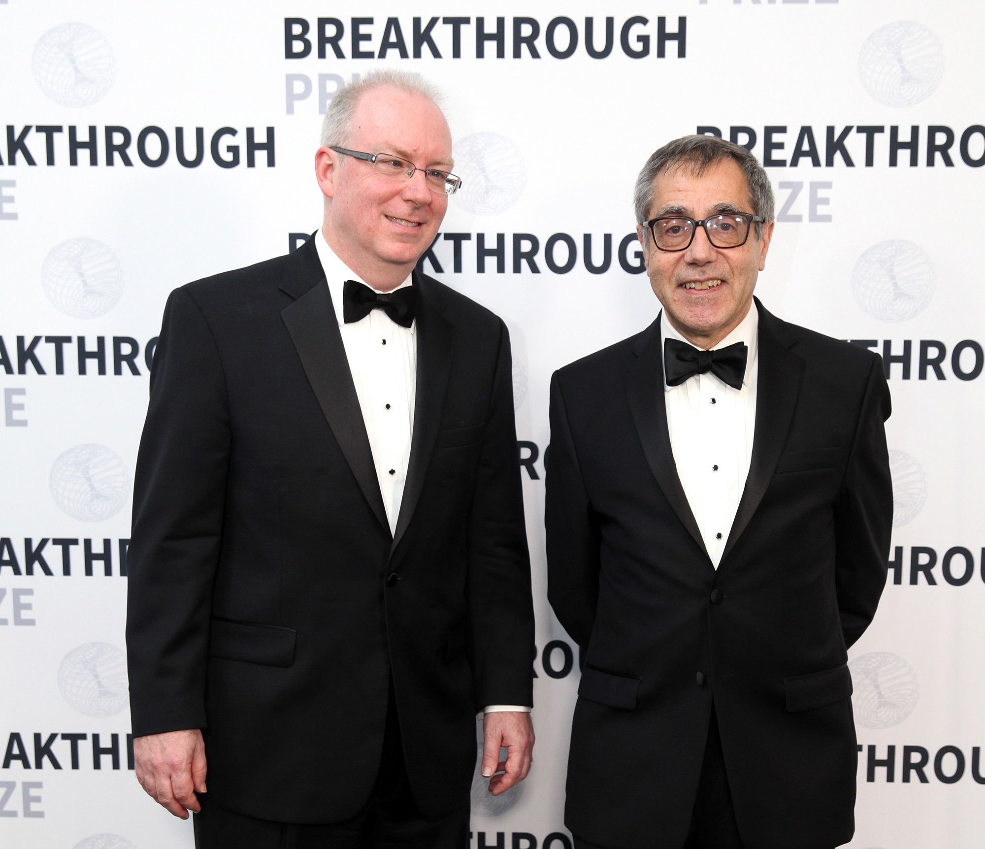 Mele and Kane at the Breakthrough Prize Award Ceremony