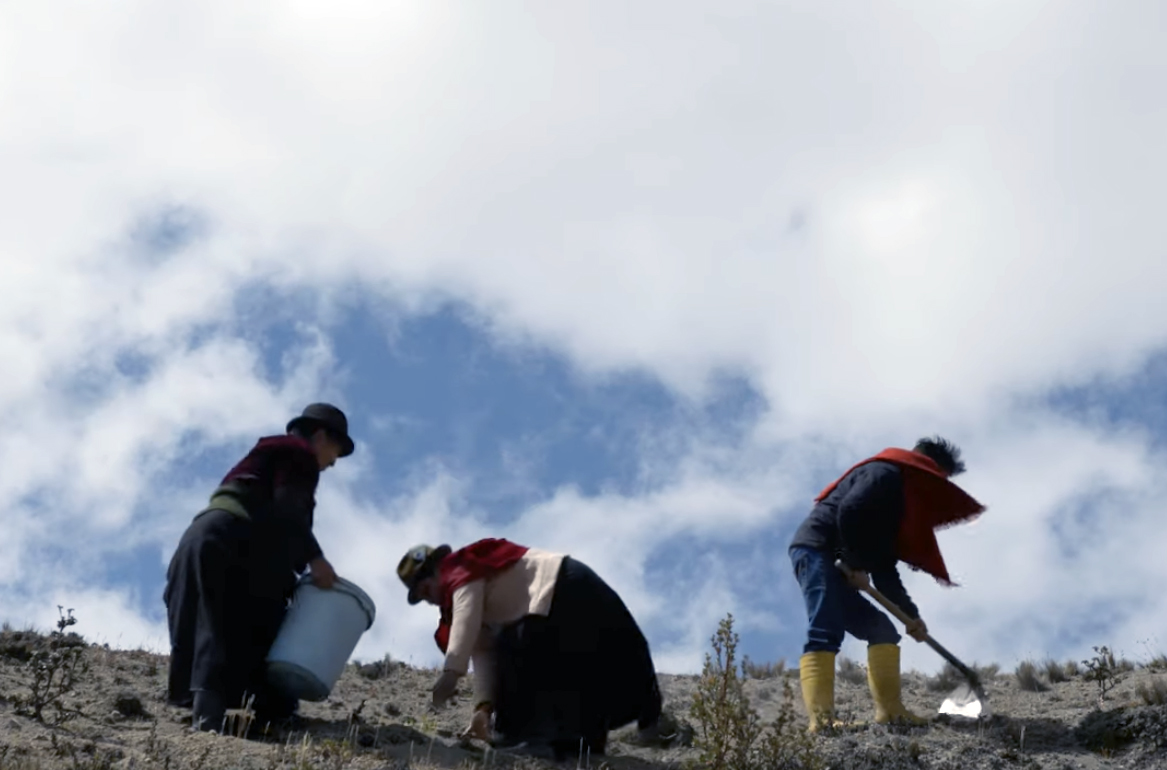 Farmers in rural Peru.