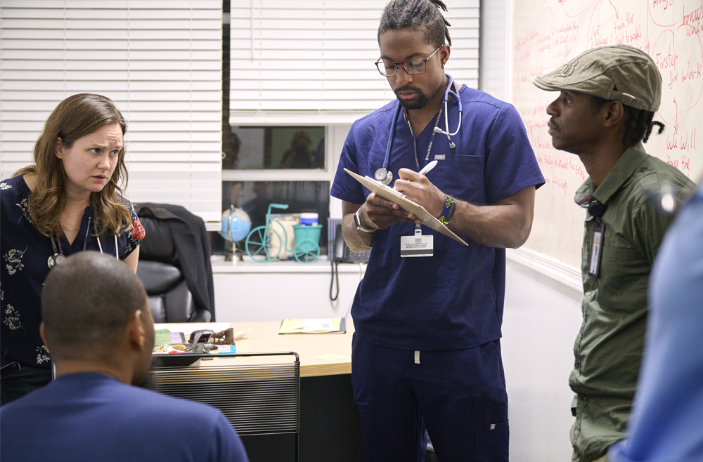 Members of Penn’s African Health Clinic.