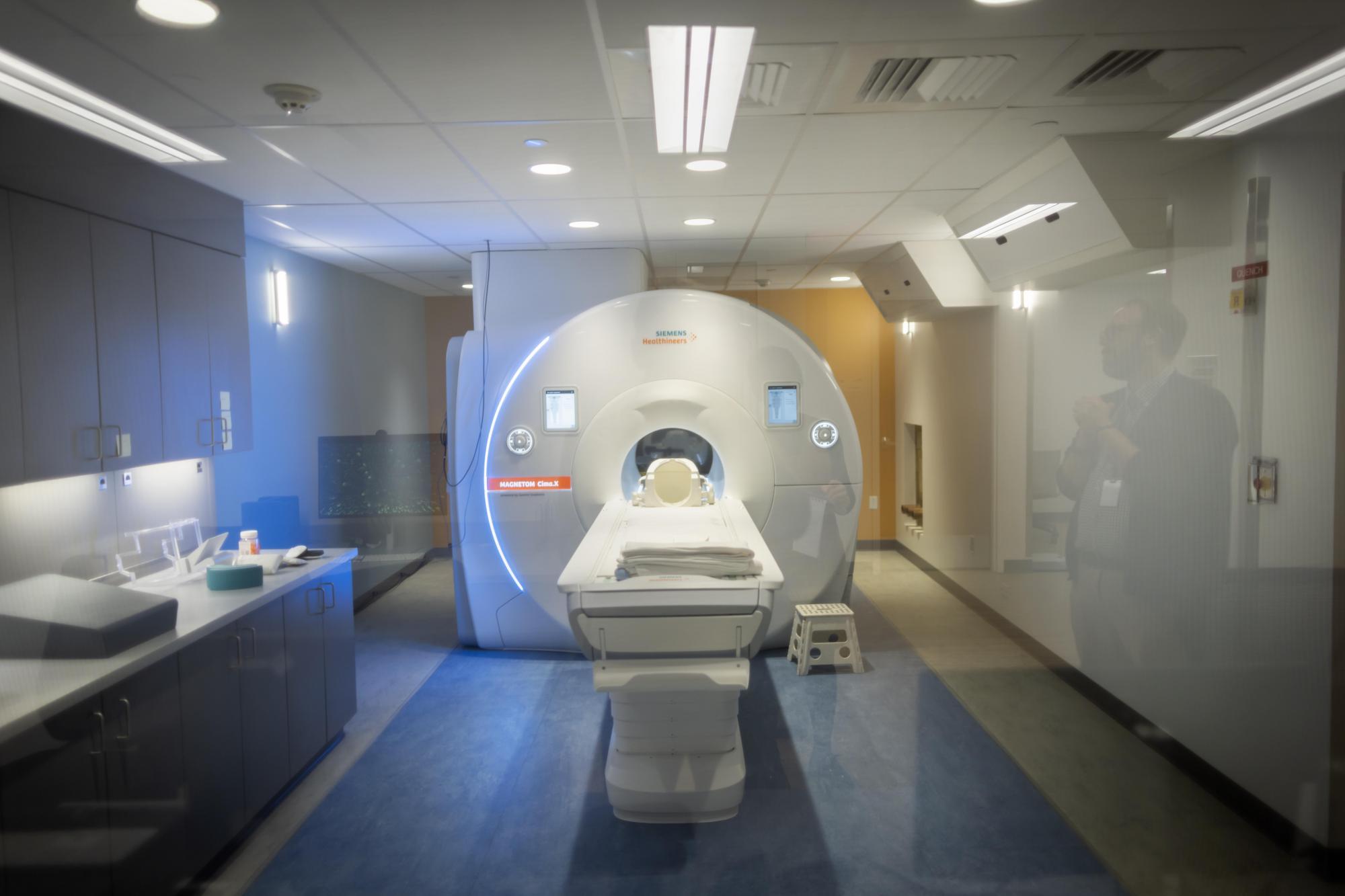 MRI scanner at MindCORE Neuroimaging Facility.