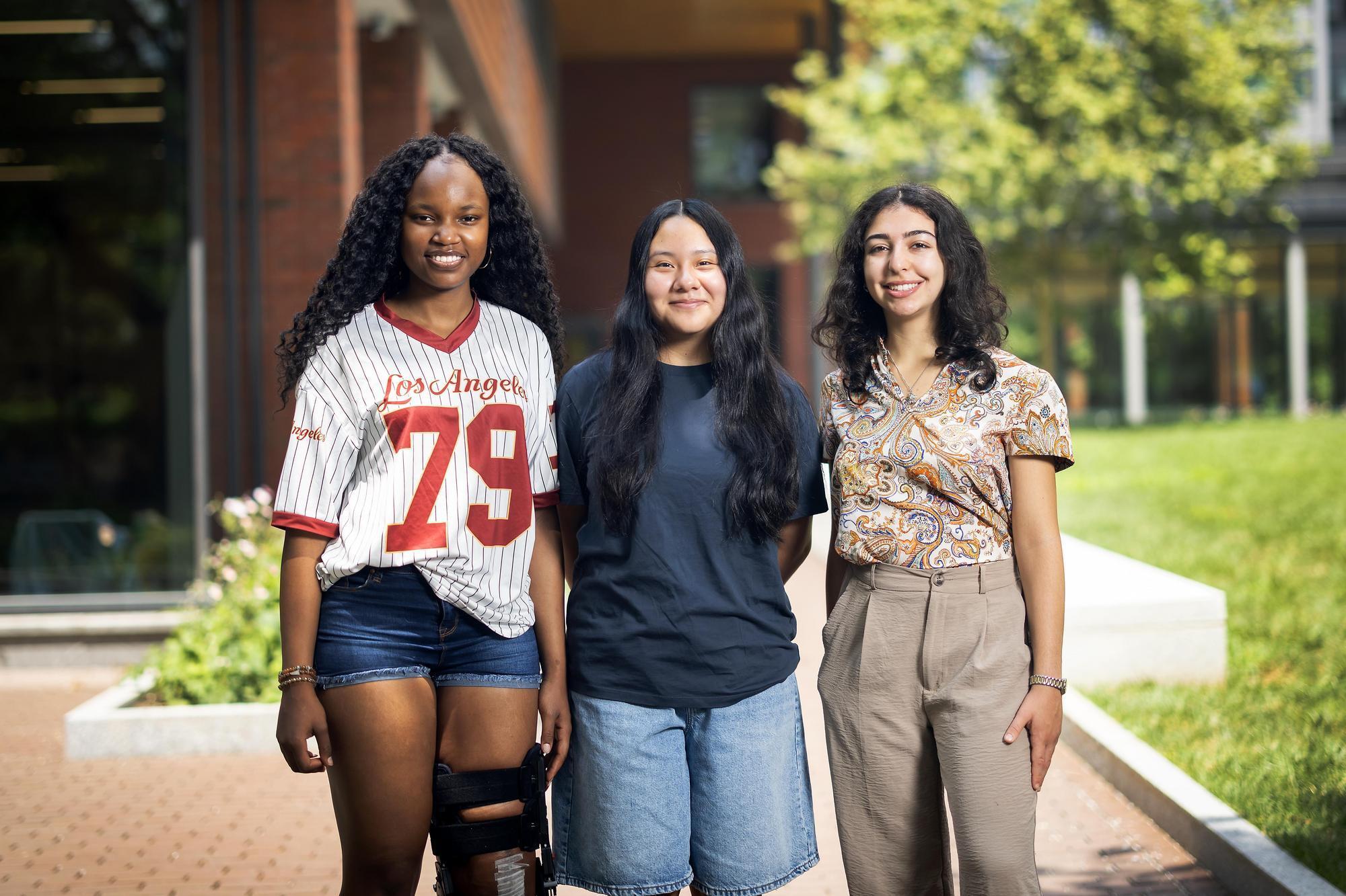 Faith Amolo Owino, Wendy Hernandez Higarede, and Veronica Baladi.