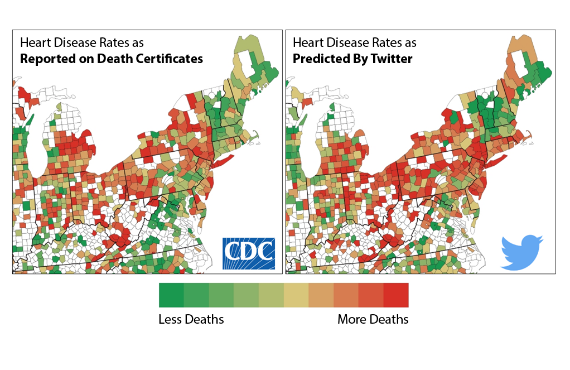 Twitter Can Predict Rates of Coronary Heart Disease ...