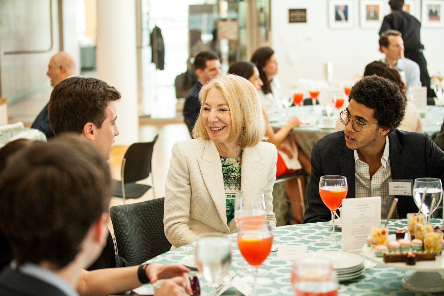 President Gutmann w Engagement and Innovation Prize Winners