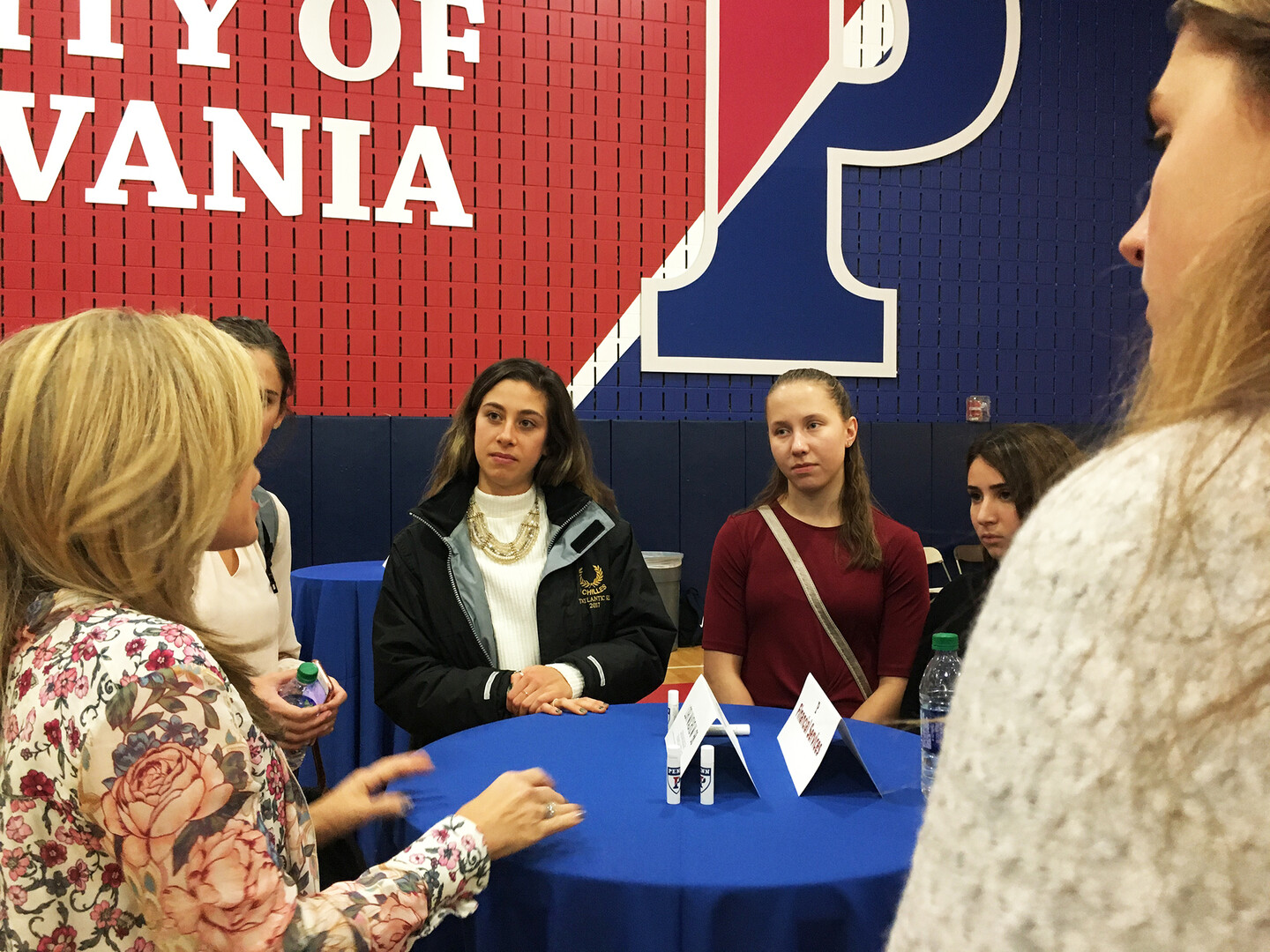 Students listen to guest speakers