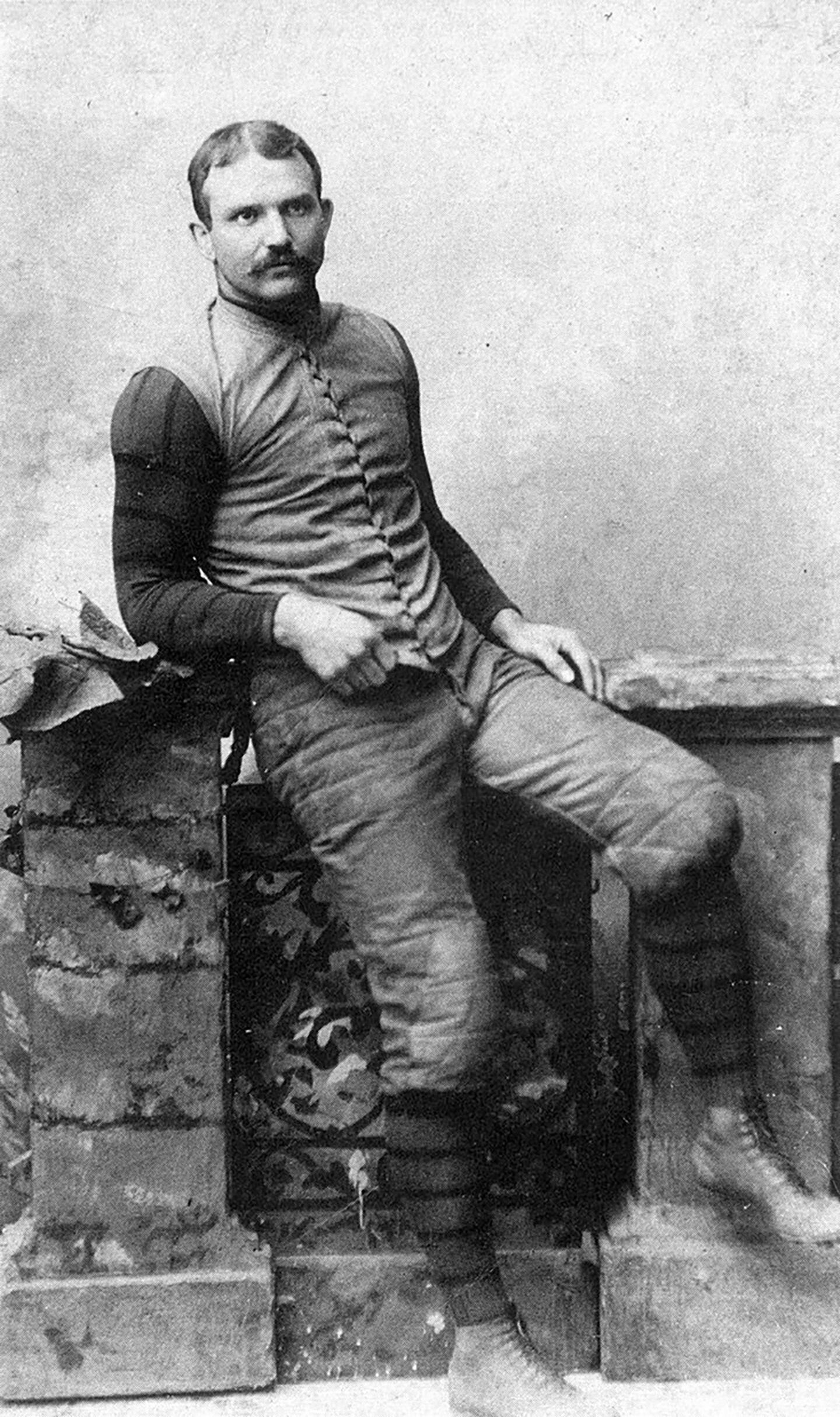 Penn football Head Coach George Woodruff circa 1898