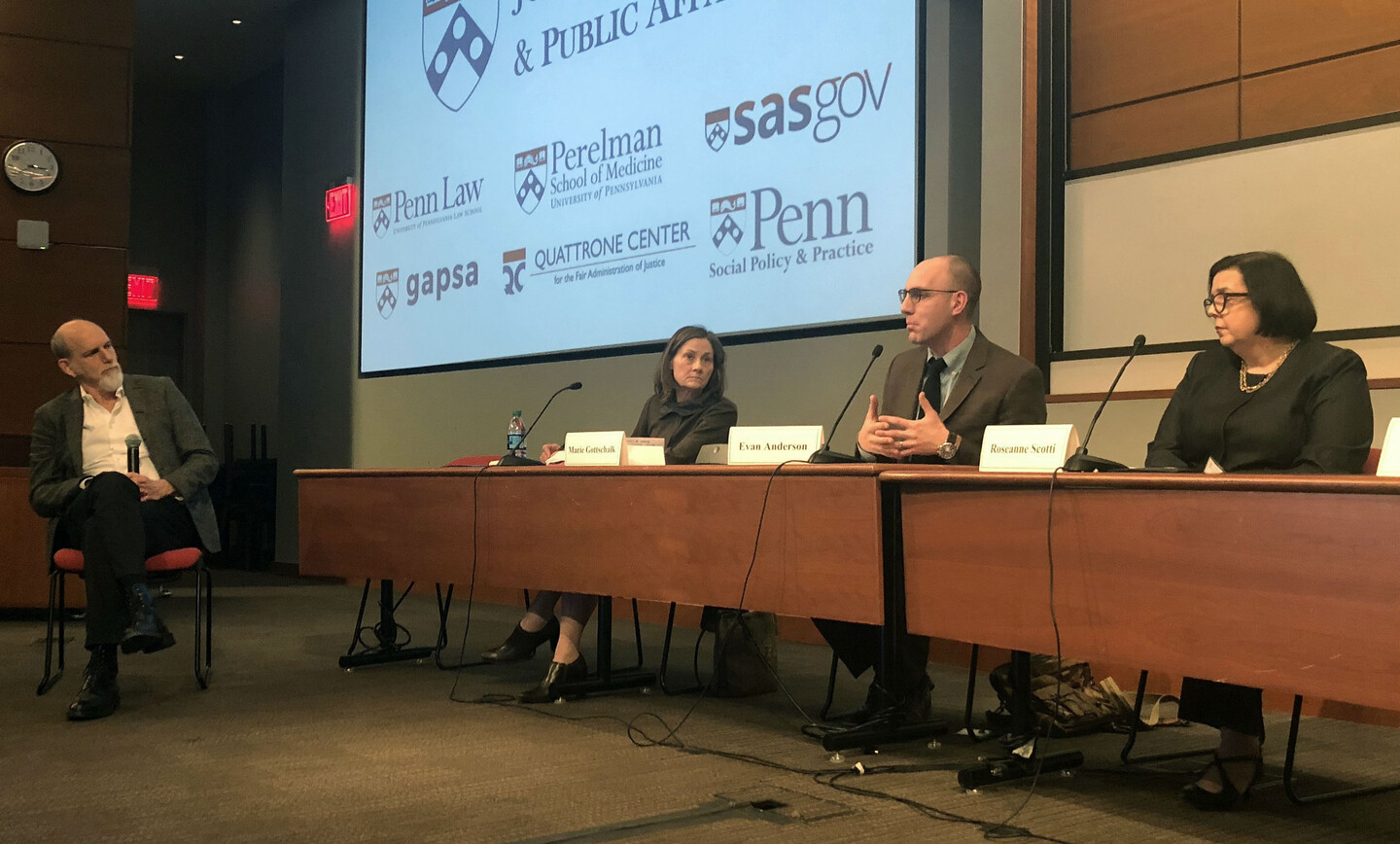 Participants at the Addicted to the War on Drugs Symposium