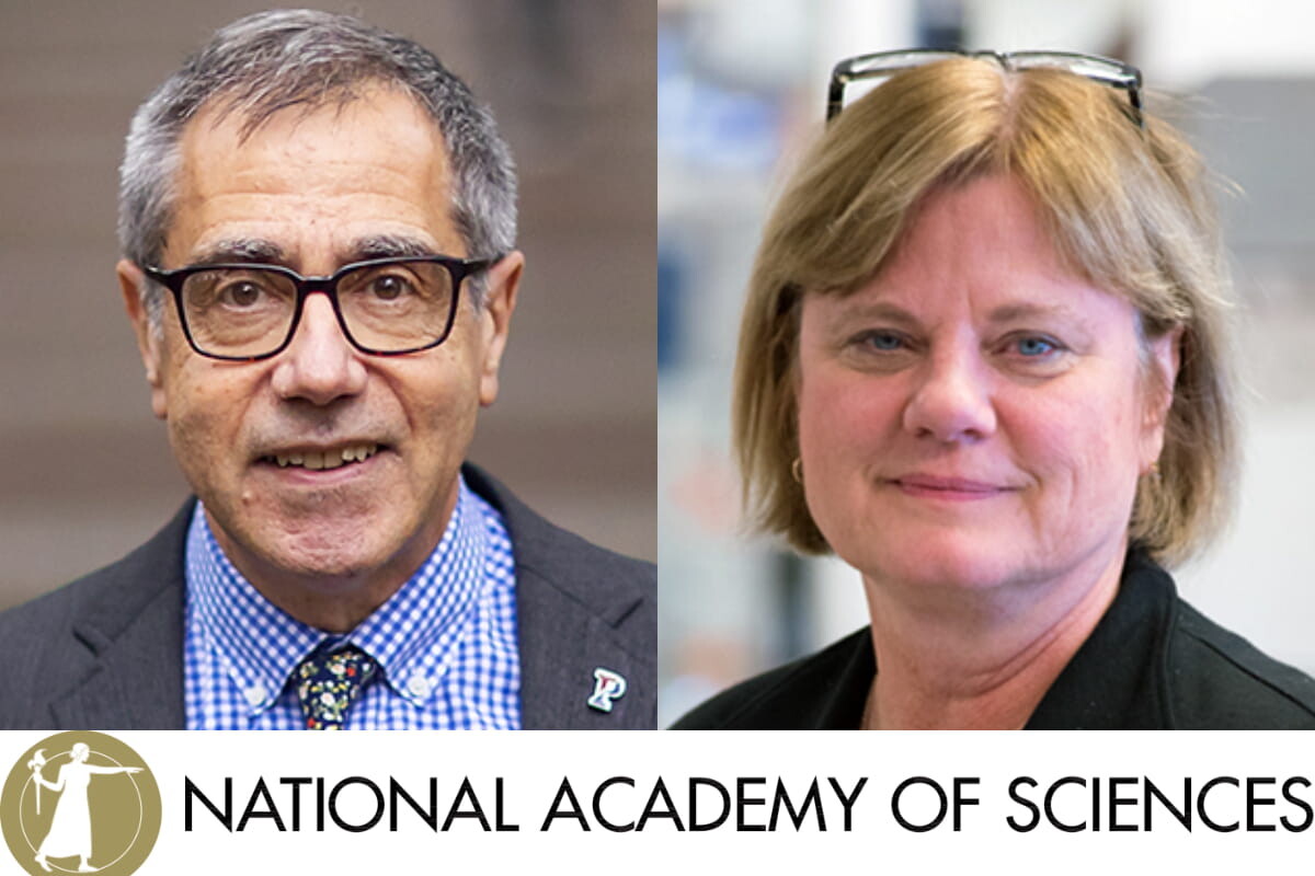 portraits of eugene mele and nancy speck