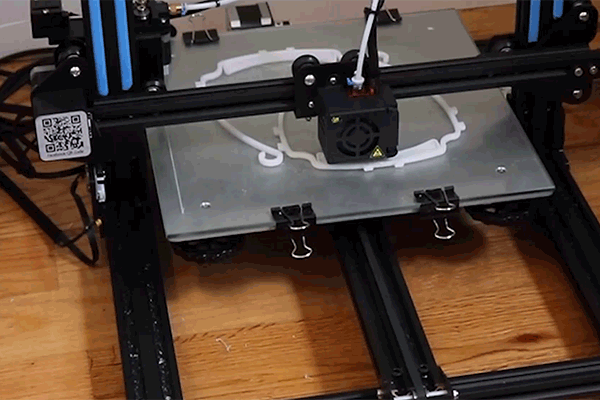 gif of 3d printed face mask