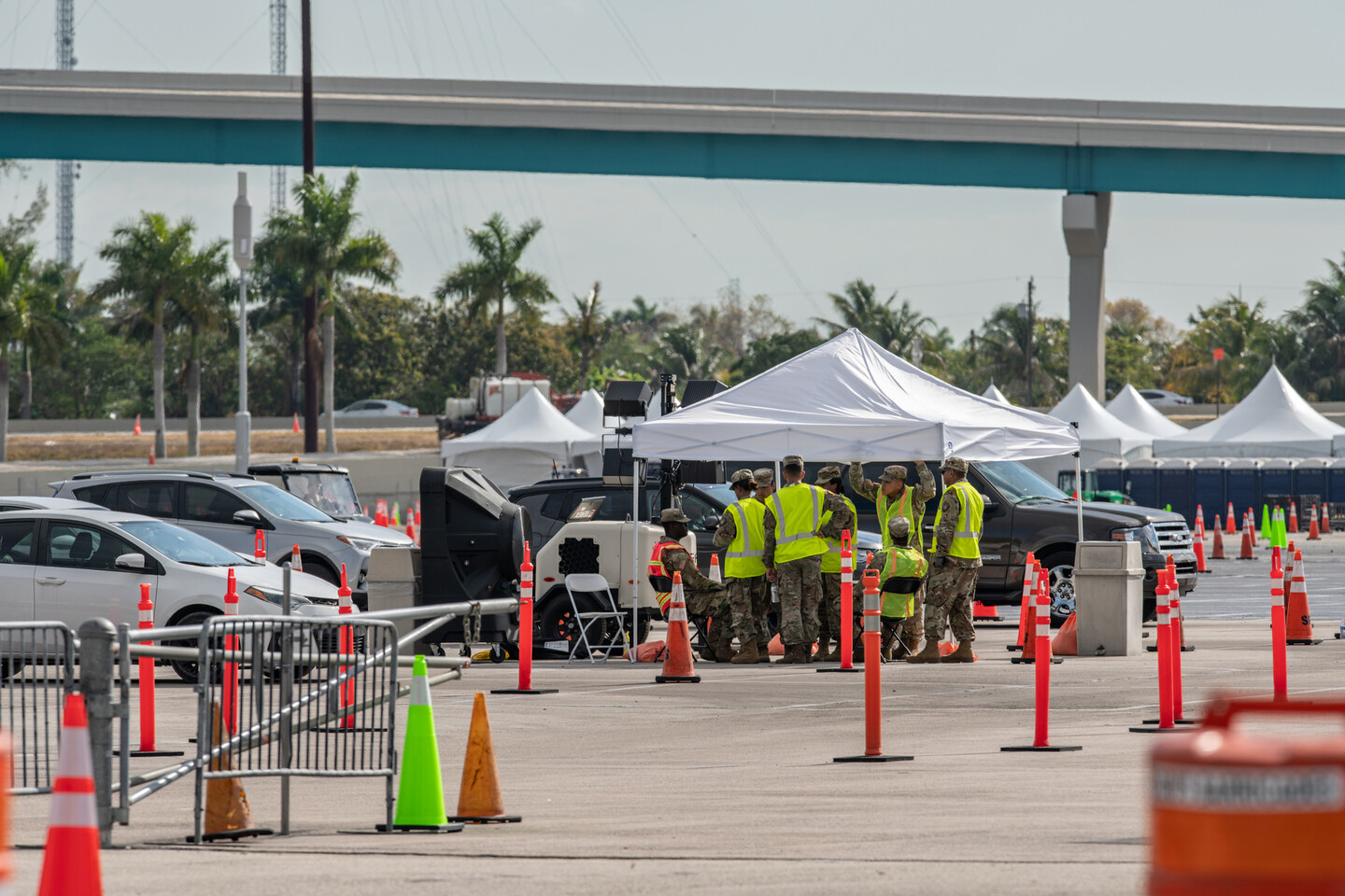 national guard distributing vaccines