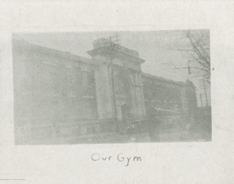 The Kingsessing Gymnasium at 49th Street and Chester Avenue, where women students used to play sports.