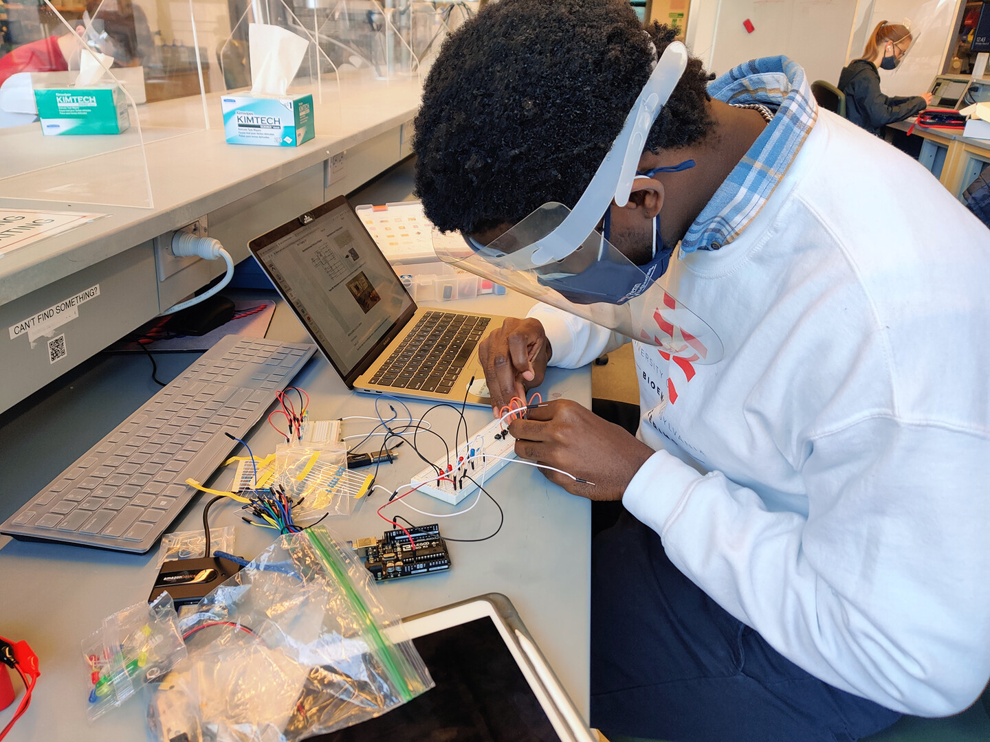 ECG analysis at a bioengineering lab