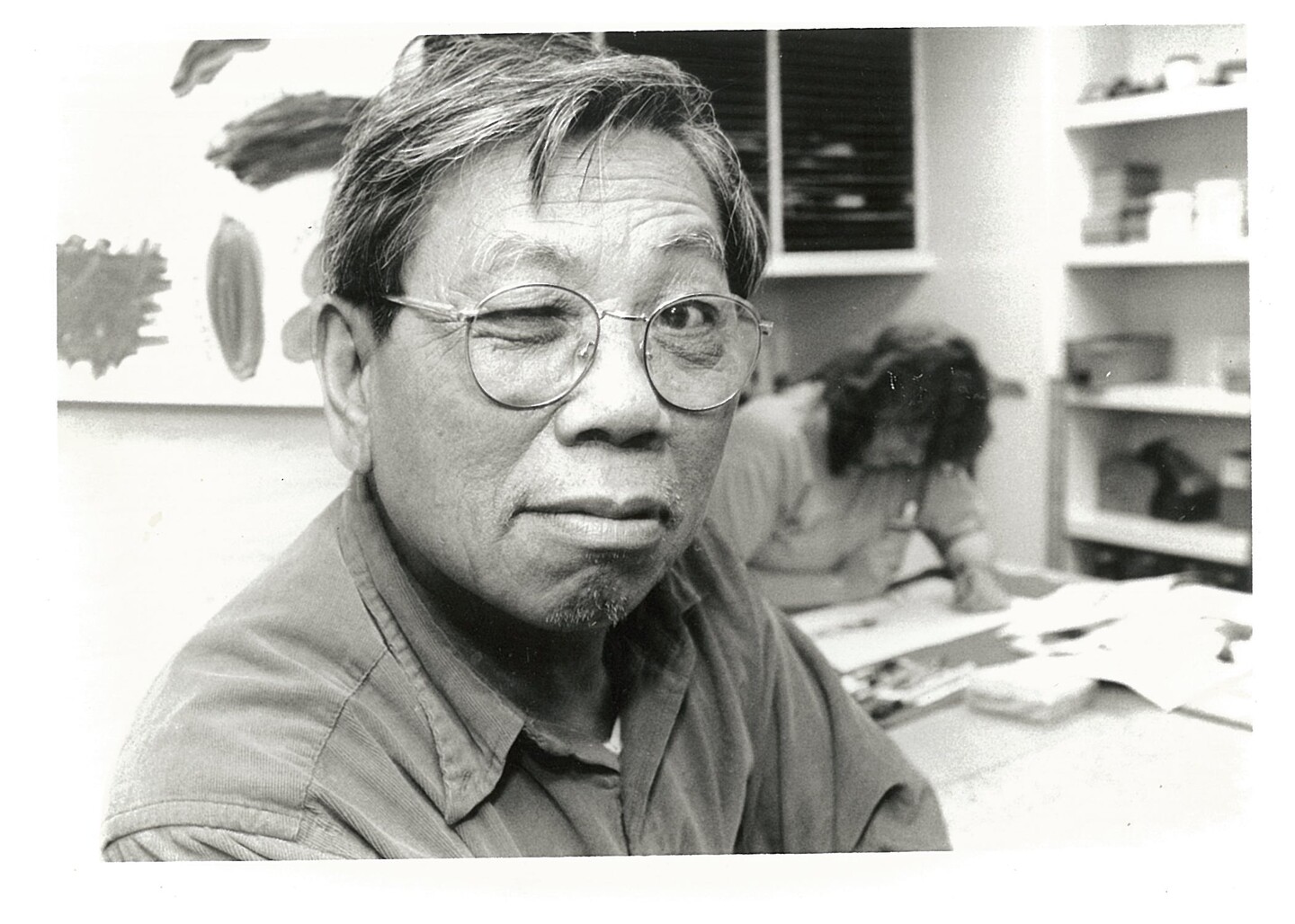 Chen Lok Lee wearing glasses