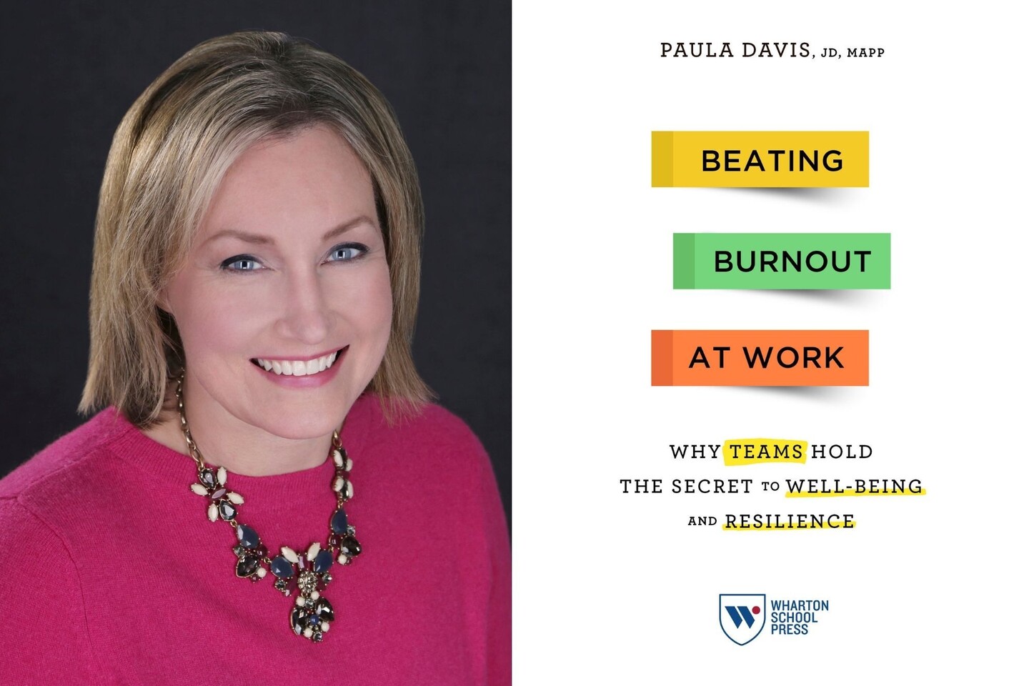 picture of author and book cover