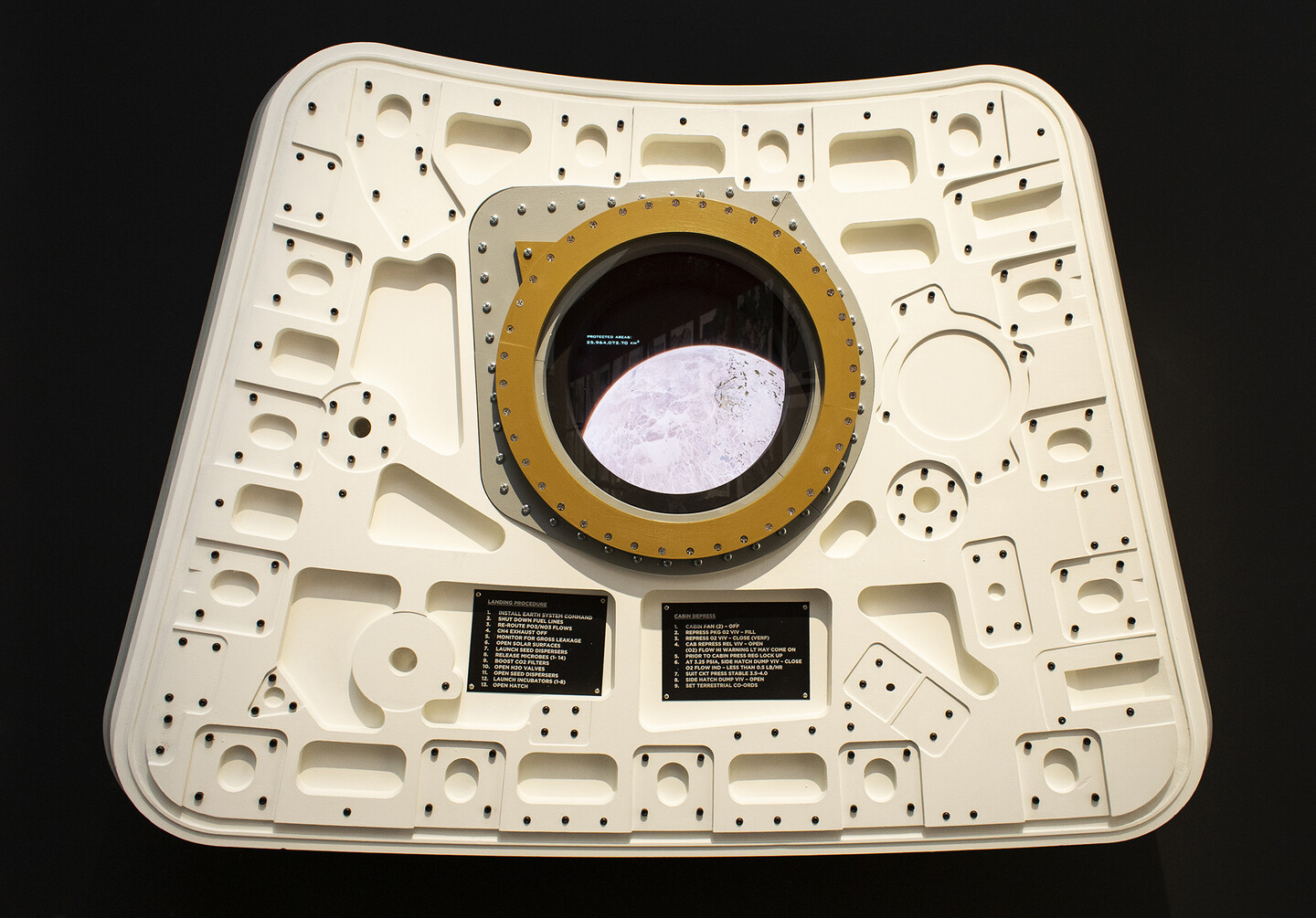 3d print of apollo hatch