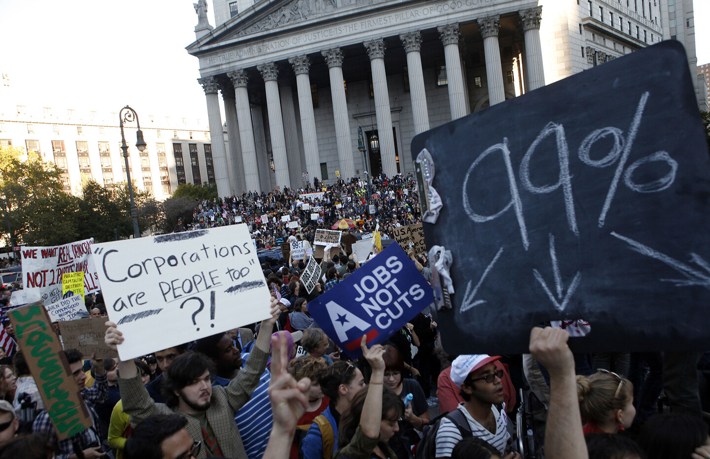 occupy wall street 99%