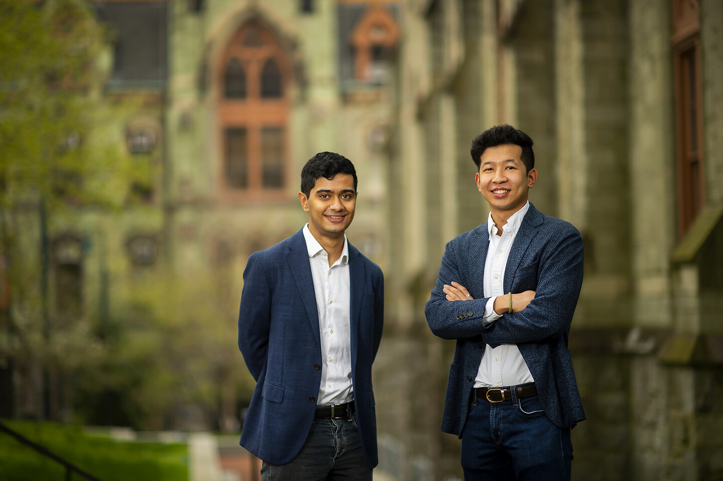 Aris Saxena and Yiwen Li from Mobility Health