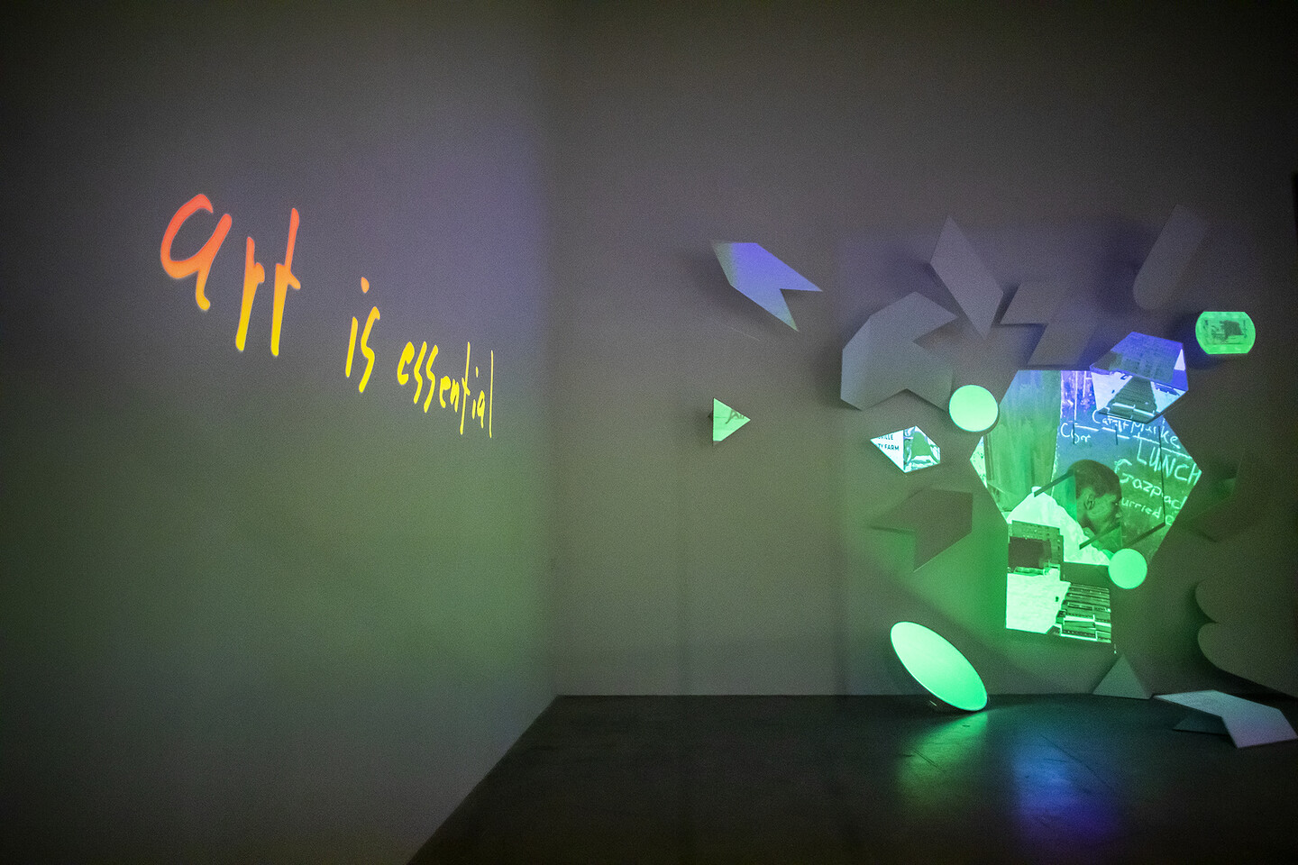 Art is essential projection