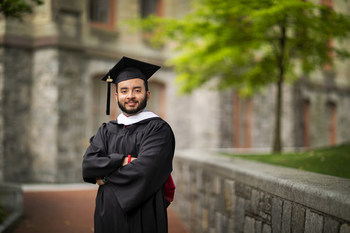 sebastian gonzalez at commencement 2020