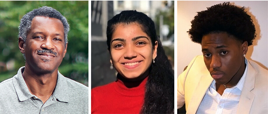 Brian Peterson, Khushi Shelat, and Solomon Thomas.