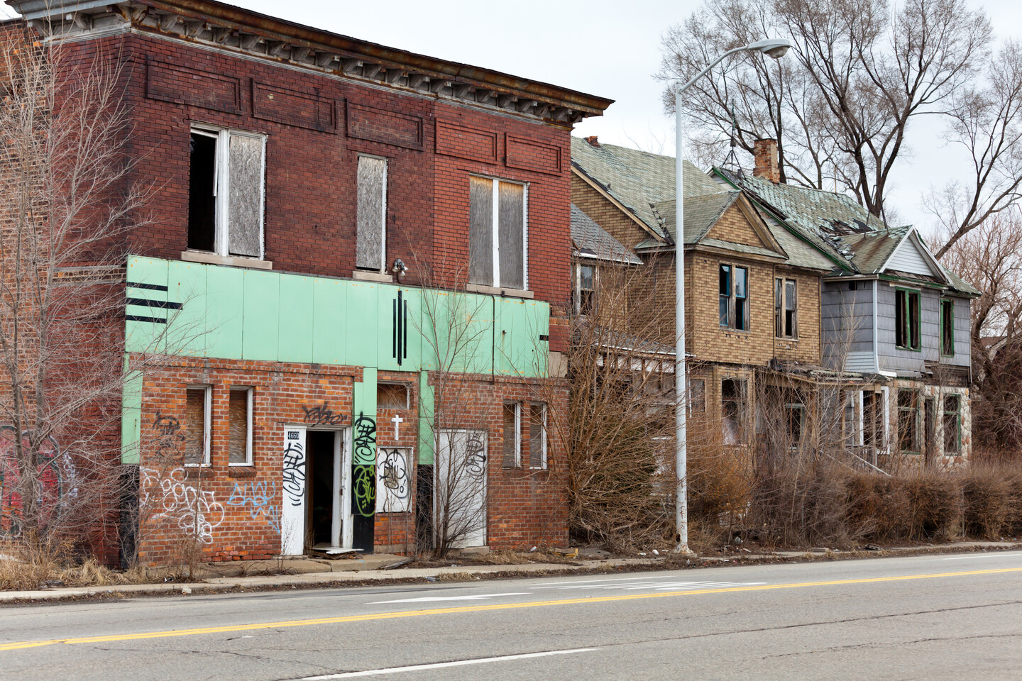 vacant building
