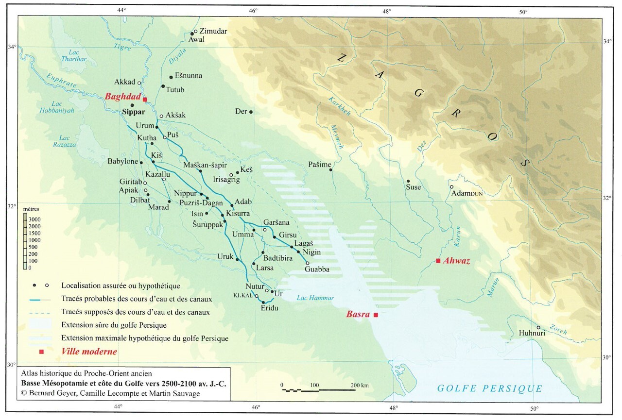 lagash map