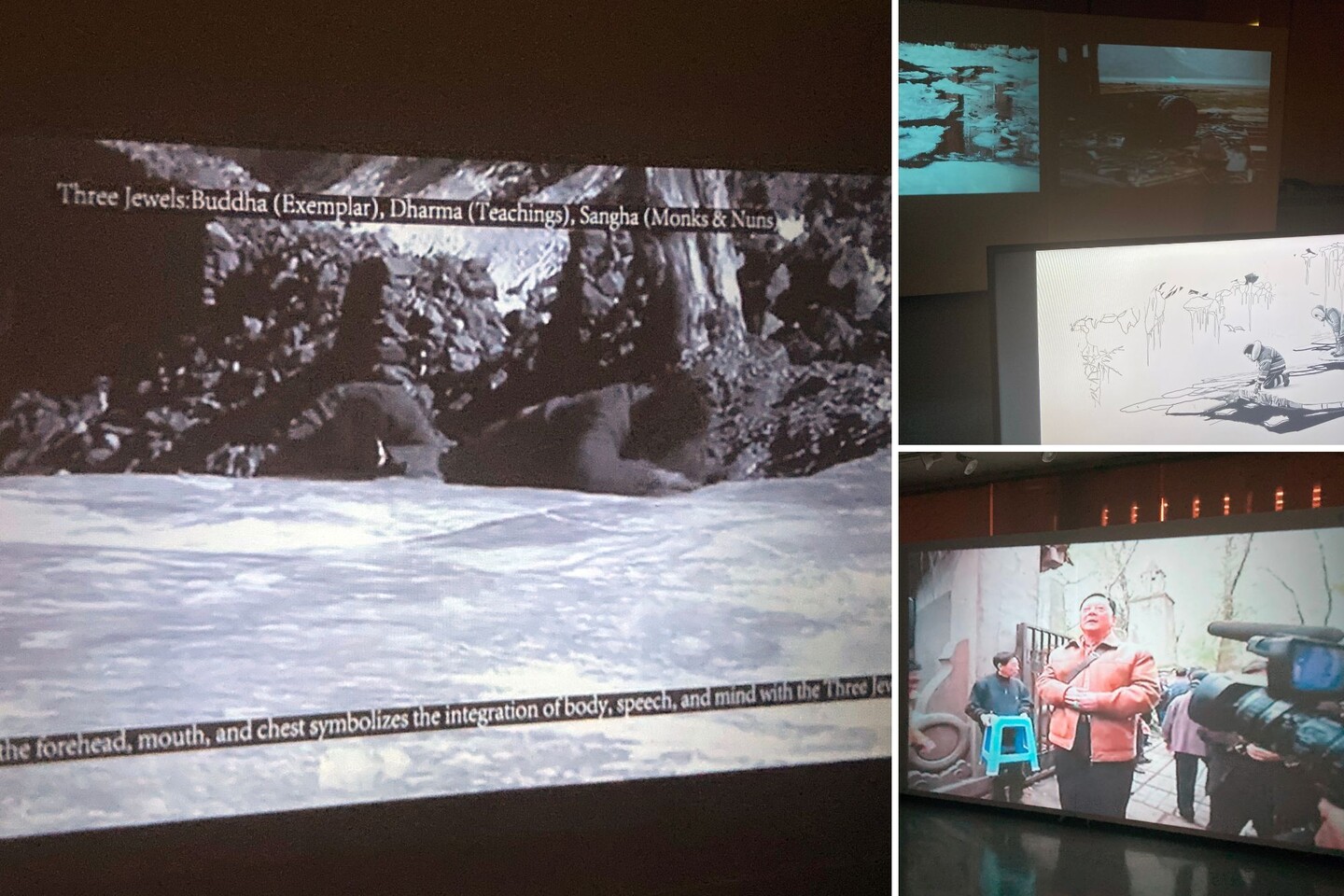 Images from student short films.