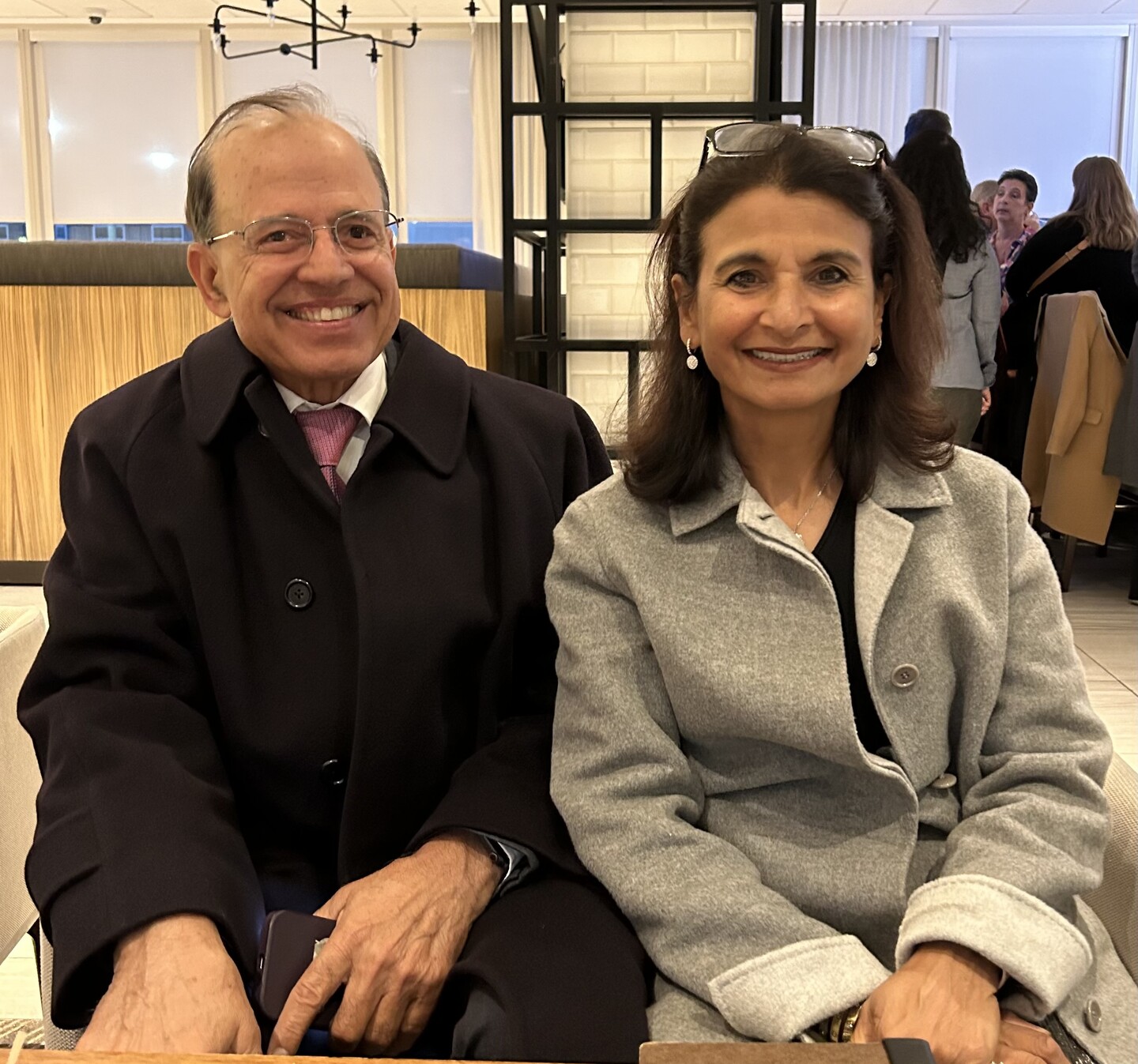 Photograph of Raj and Neera Singh