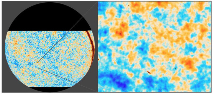 A new image of the cosmic microwave background radiation
