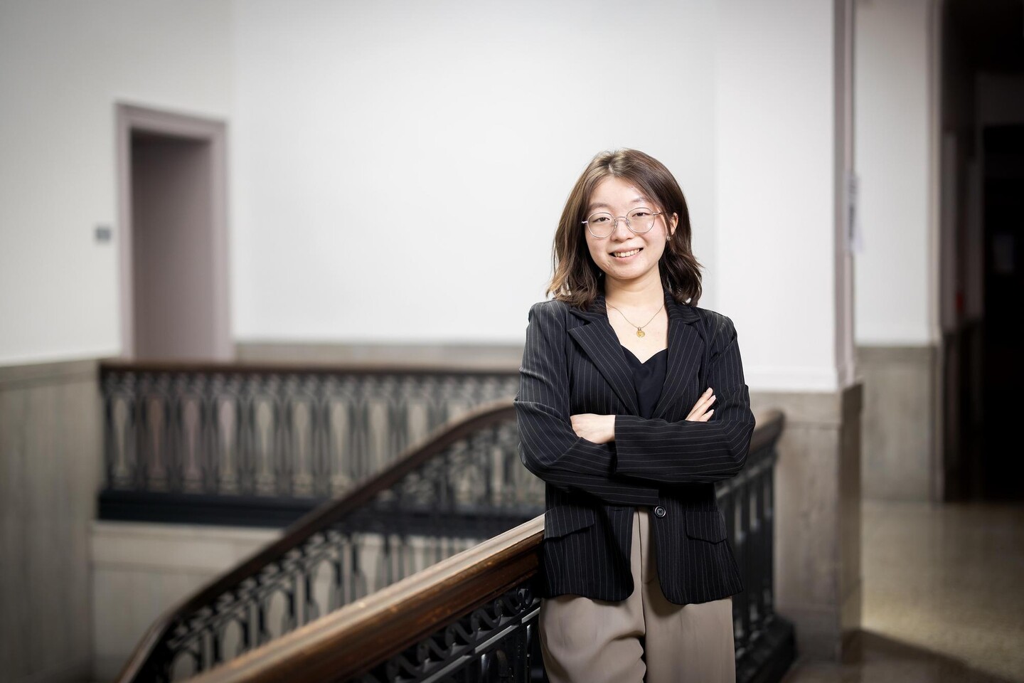Ejun Mary Hong is a dual major in fine arts and cinema and media studies in the College of Arts & Sciences.