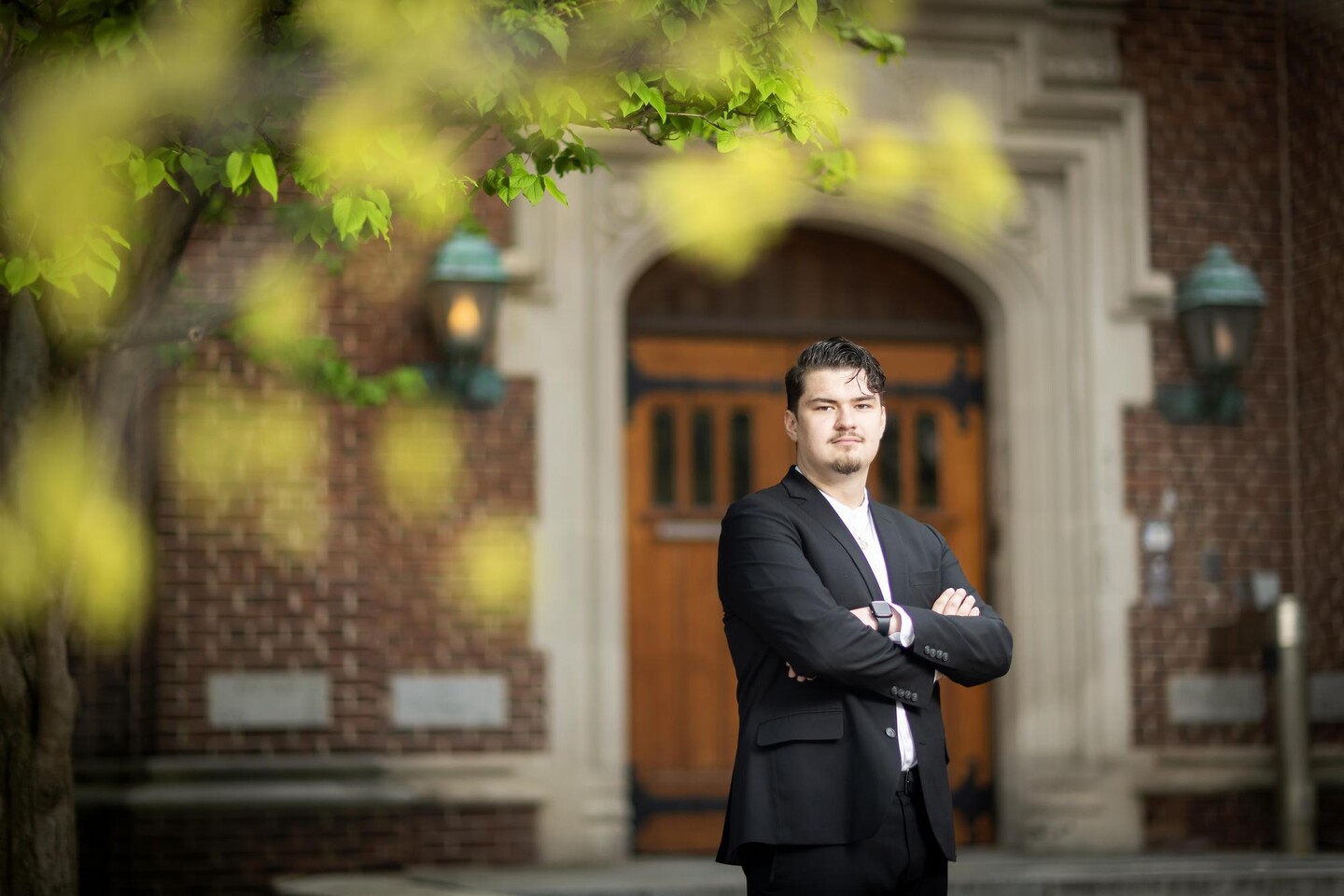 Jack Nicholas Roney is a dual major in architecture and fine arts in the College of Arts & Sciences.