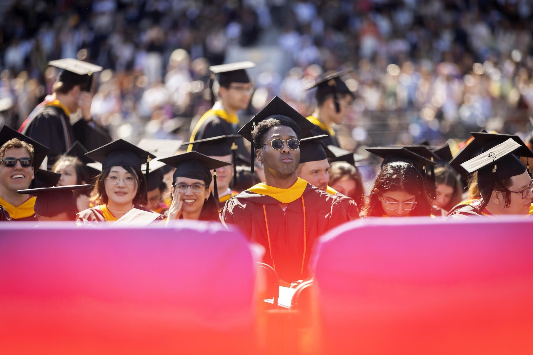 Students at Penn’s 269th Commencement.