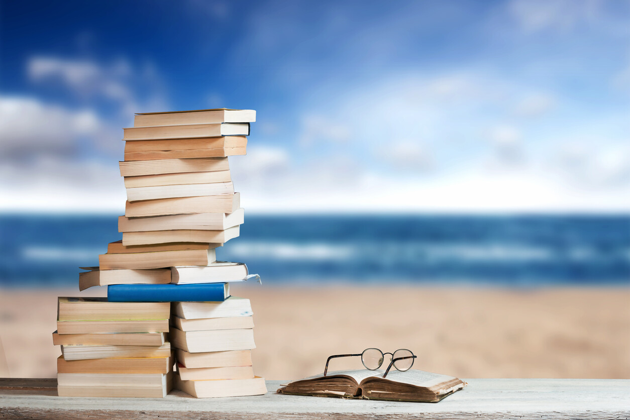 iStock Books on the Beach