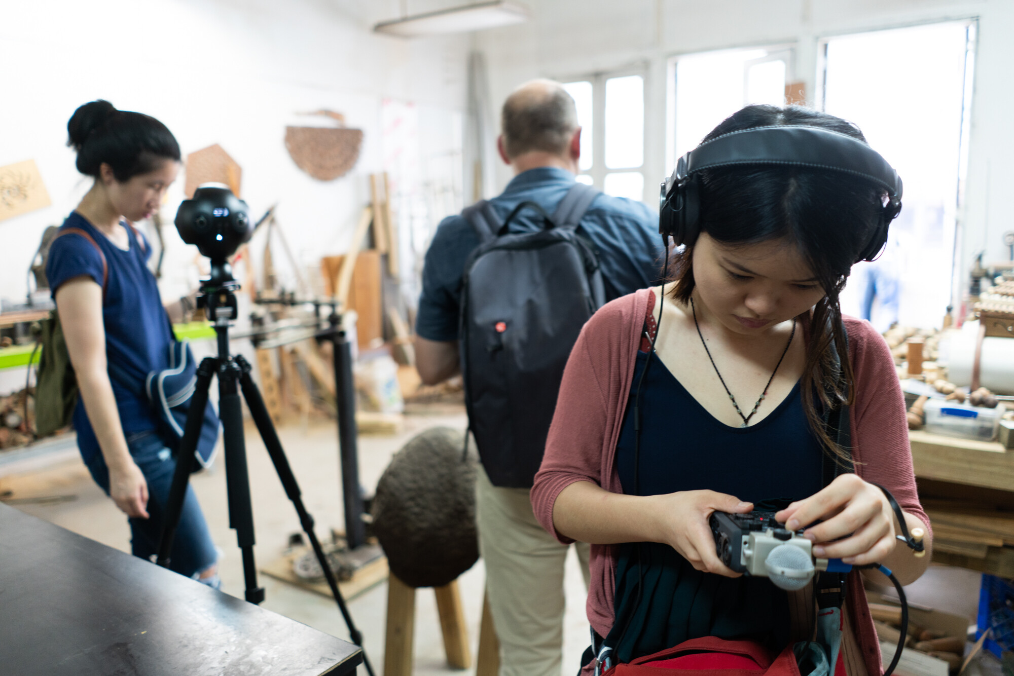video production team