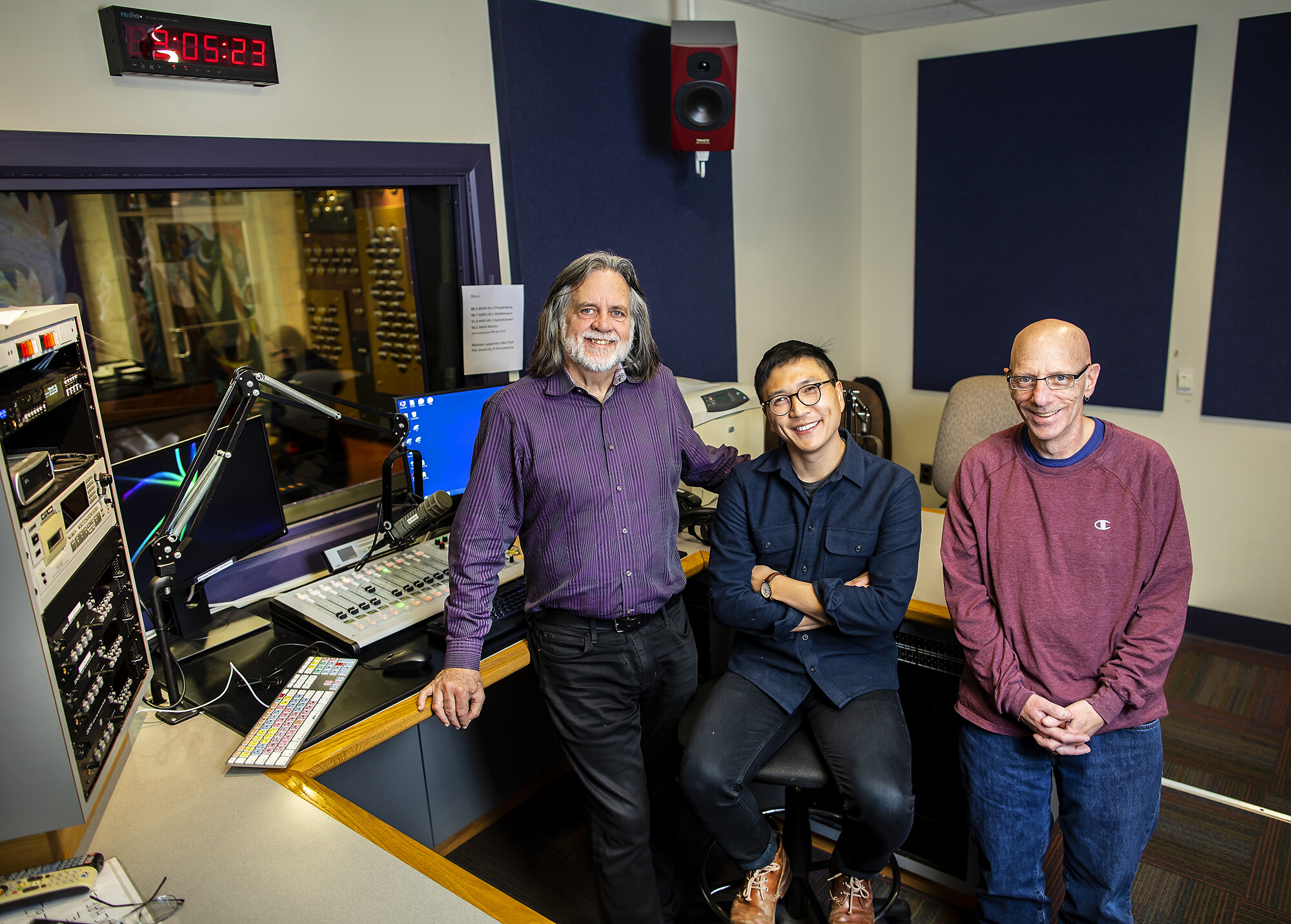 roger lemay from wxpn and team