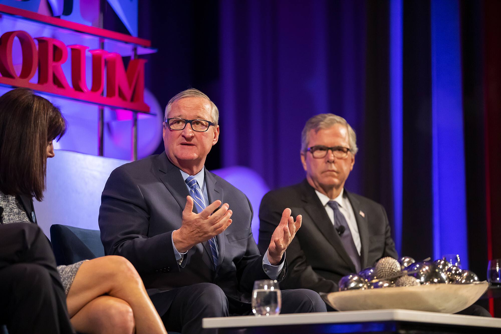 philadelphia mayor jim kenney at silfen forum