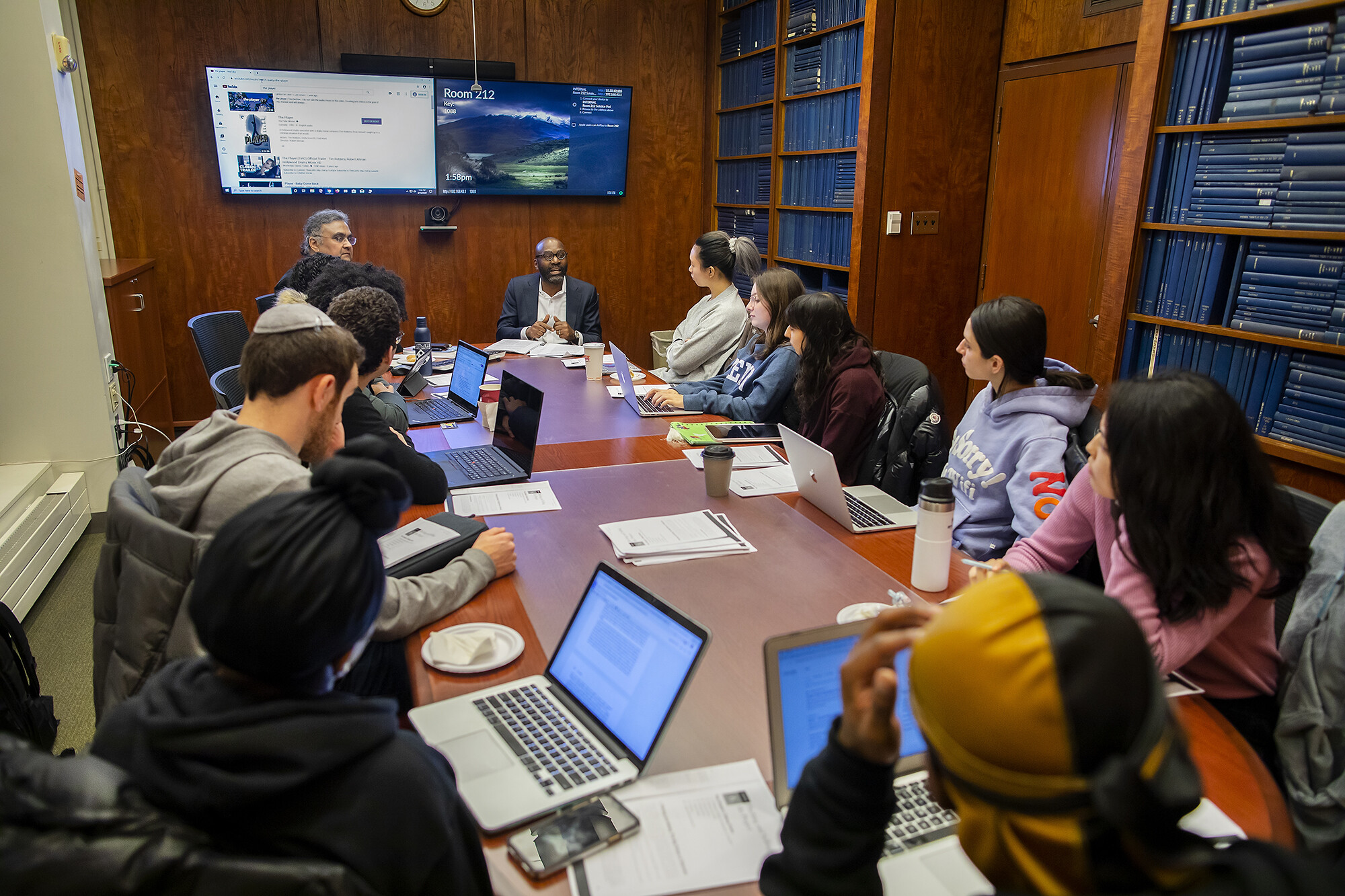 hbo classroom with students
