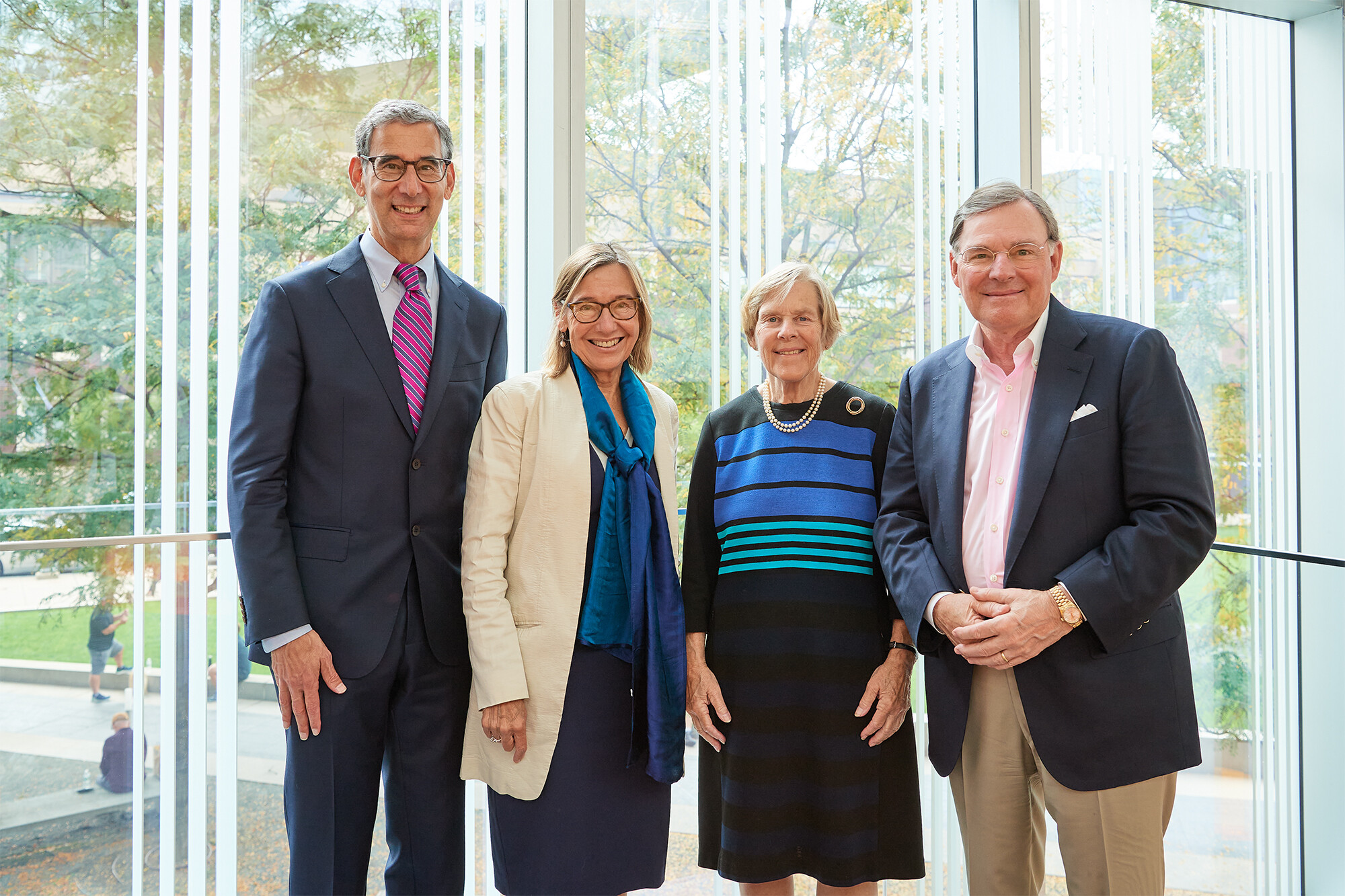 Michael Golden, Pam Grossman, Suzanne McGraw, and Harold McGraw.