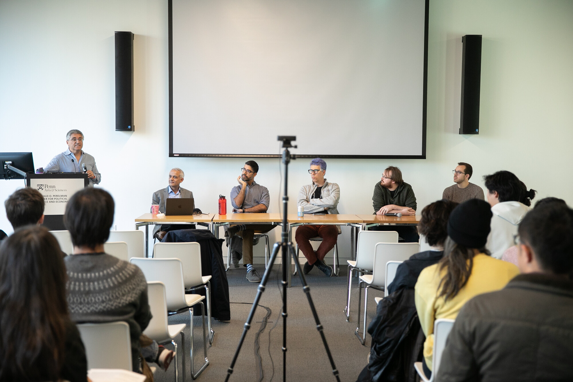 Panel discussion on ChatGPT.