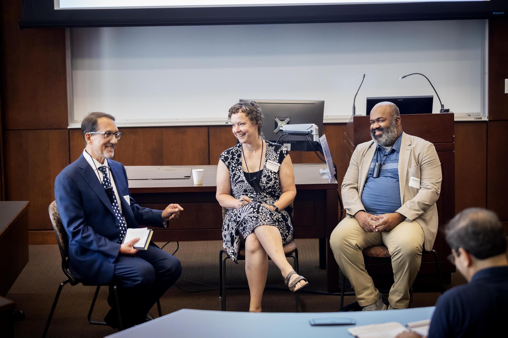 Jeffrey Millstein, Rachel Manteuffel, and Richard Jones.