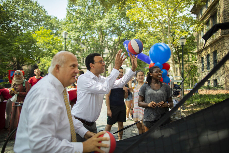 Provost Pritchett at Day of Play