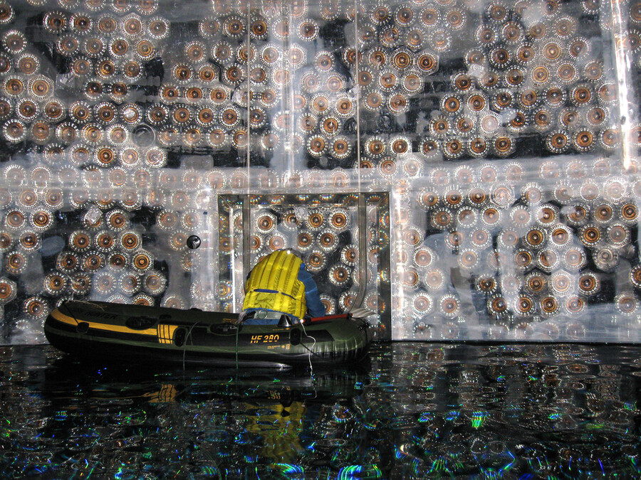inside the sno detector
