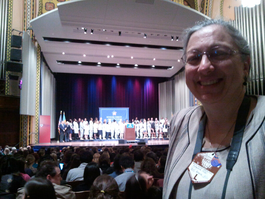 Miller selfie at Joining Forces event in 2012