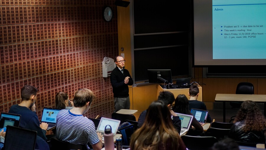 teaching a data science course