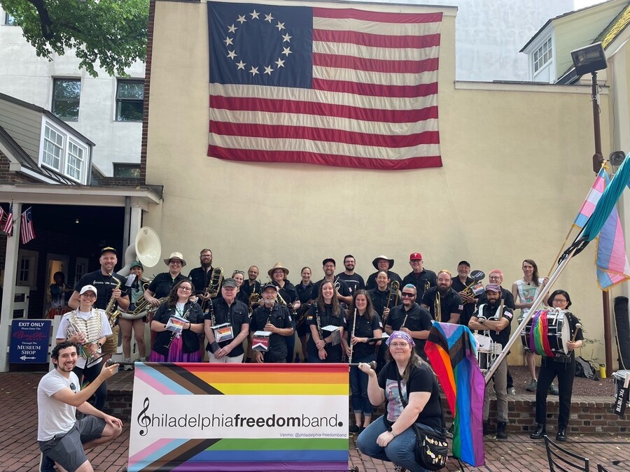 Philadelphia Freedom Band.