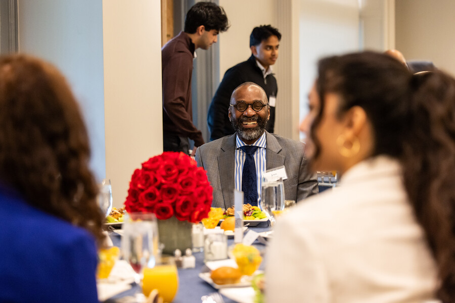 provost john jackson at the pep pip awards luncheon