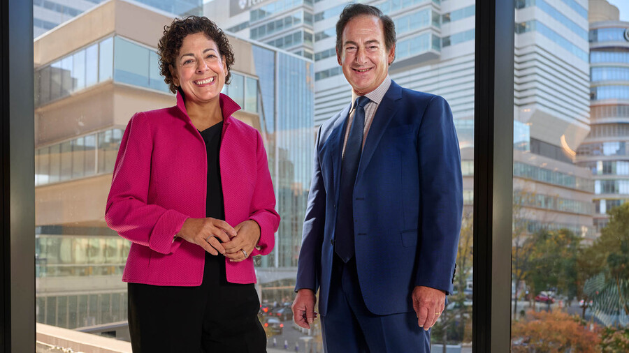 Angela DeMichele and Lewis Chodosh.