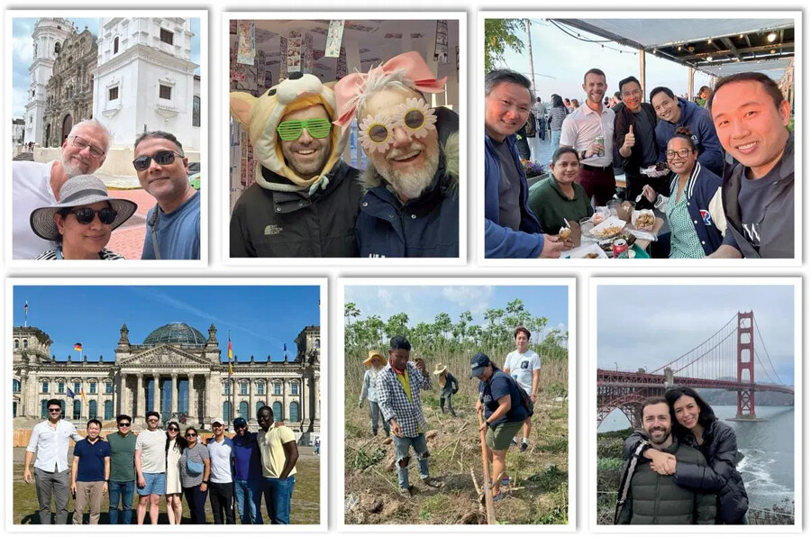 Snapshots of Wharton students across the country and the world.