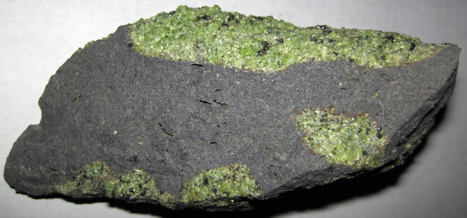 Olivine xenolith Olivine xenolith