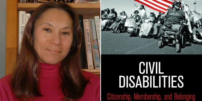 Nancy Hirschmann, director of Penn's Alice Paul Center for Research on Women, Gender, and Sexuality and co-editor of Civil Disabilities: Citizenship, Membership and Belonging Hirschmann Nancy with book
